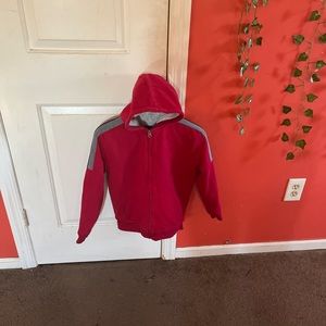 Children Place Big Boys Red Hoodie SZ: 10/12